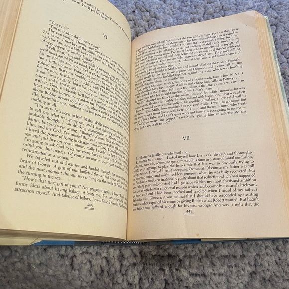 Hard cover novel “Wheel Of Fortune “ by Susan Howatch used - Picture 5 of 6